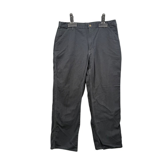 Carhartt Other - Carhartt B11 Work Pants Mens 42x32 Black Excellent Original Dungaree Fit Canvas